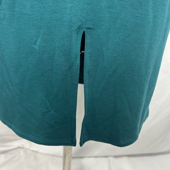 Lou & Grey Signature Soft Cinch Waist Midi Dress Dragonfly Sz M - Picture 6 of 10